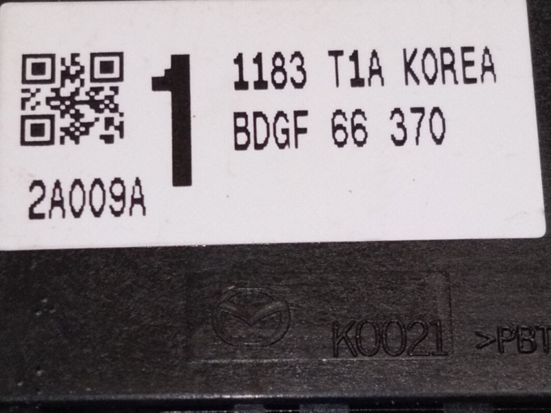 Recambio de mando elevalunas trasero izquierdo para mazda cx-30 (dm) skyactiv-g m hybrid referencia OEM IAM BDGF66370  