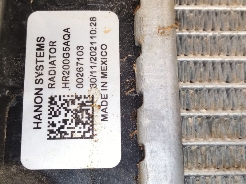 Recambio de radiador agua para mazda cx-30 (dm) skyactiv-g m hybrid referencia OEM IAM HR200G5AQA  