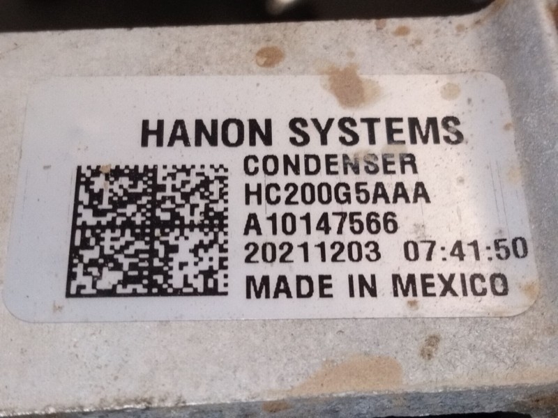 Recambio de condensador / radiador aire acondicionado para mazda cx-30 (dm) skyactiv-g m hybrid referencia OEM IAM HC200G5AAA  