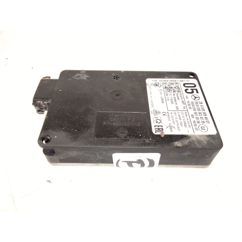 Recambio de sensor de radar para mercedes-benz clase c (w205) c 220 bluetec / d (205.002, 205.004) referencia OEM IAM A000905490