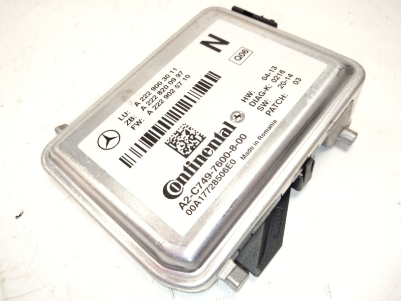 Recambio de camara delantera para mercedes-benz clase c (w205) c 220 bluetec / d (205.002, 205.004) referencia OEM IAM A22290030