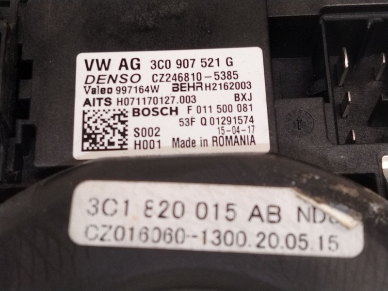 Recambio de motor calefaccion para volkswagen tiguan (5n2) t1 bluemotion referencia OEM IAM 3C1820015  