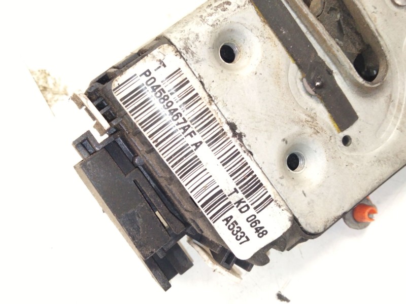 Recambio de cerradura puerta delantera izquierda para dodge nitro 2.8 crd referencia OEM IAM P04589467AF  