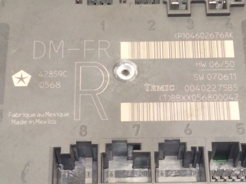 Recambio de modulo electronico para dodge nitro 2.8 crd referencia OEM IAM 42859C0568  