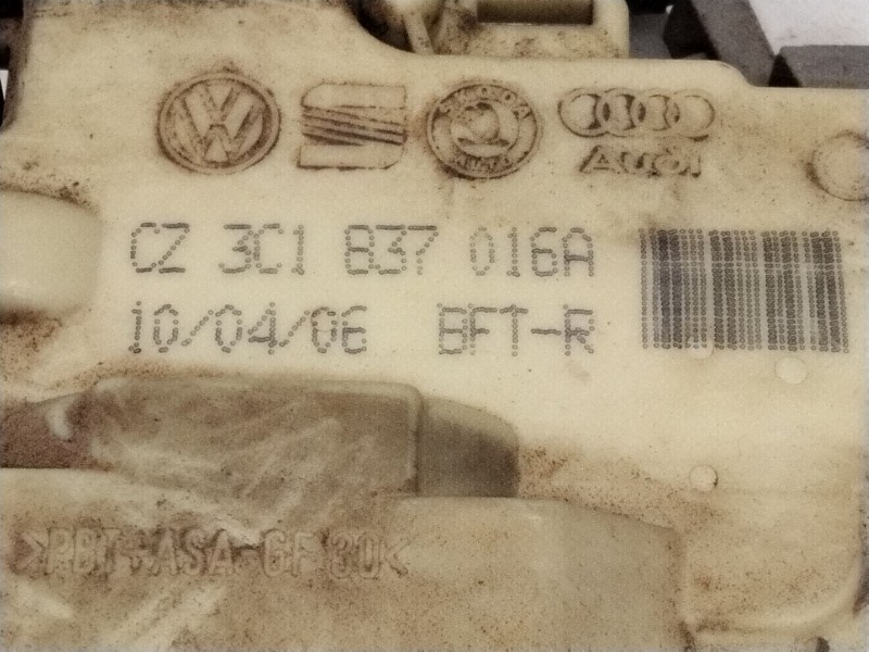 Recambio de cerradura puerta delantera derecha para audi q7 (4lb) 3.0 tdi quattro referencia OEM IAM 3C1837016  