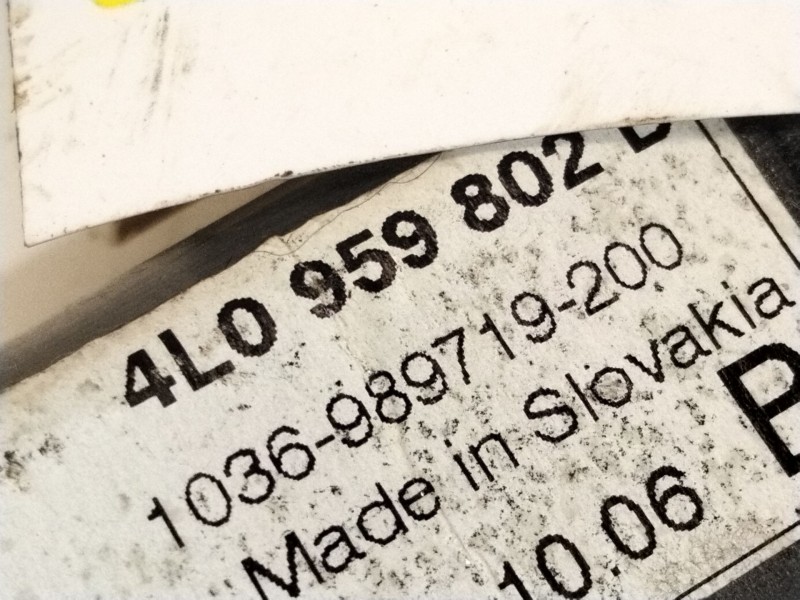 Recambio de motor elevalunas delantero derecho para audi q7 (4lb) 3.0 tdi quattro referencia OEM IAM 4L0959802  