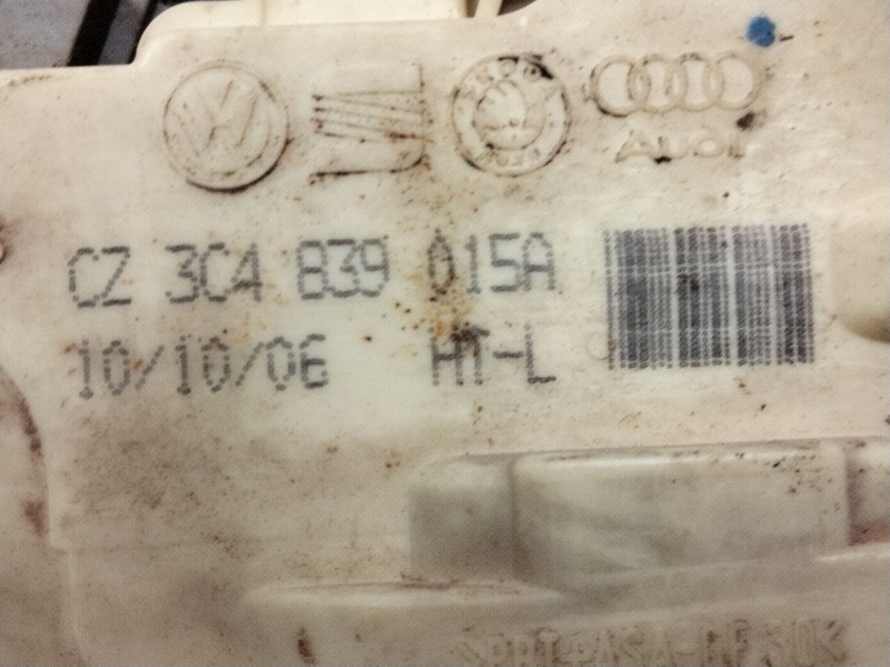 Recambio de cerradura puerta trasera izquierda para audi q7 (4lb) 3.0 tdi quattro referencia OEM IAM 3C4839015  