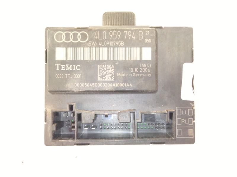 Recambio de modulo control puerta para audi q7 (4lb) 3.0 tdi quattro referencia OEM IAM 4L0959794  