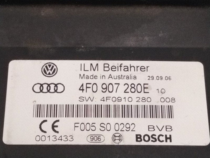 Recambio de modulo electronico para audi q7 (4lb) 3.0 tdi quattro referencia OEM IAM 4F0907280  