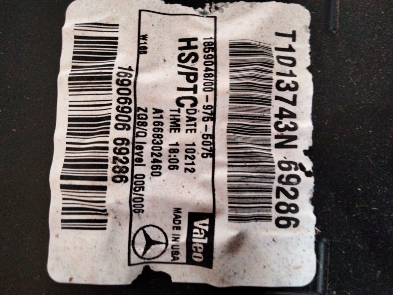 Recambio de calefaccion entera normal para mercedes-benz clase m (w166) ml 350 cdi bluetec edition 1 (166.024) referencia OEM IA