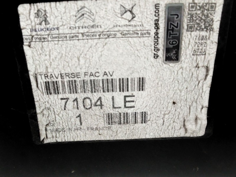 Recambio de refuerzo paragolpes delantero para peugeot 5008 (0u_, 0e_) 1.6 16v referencia OEM IAM   