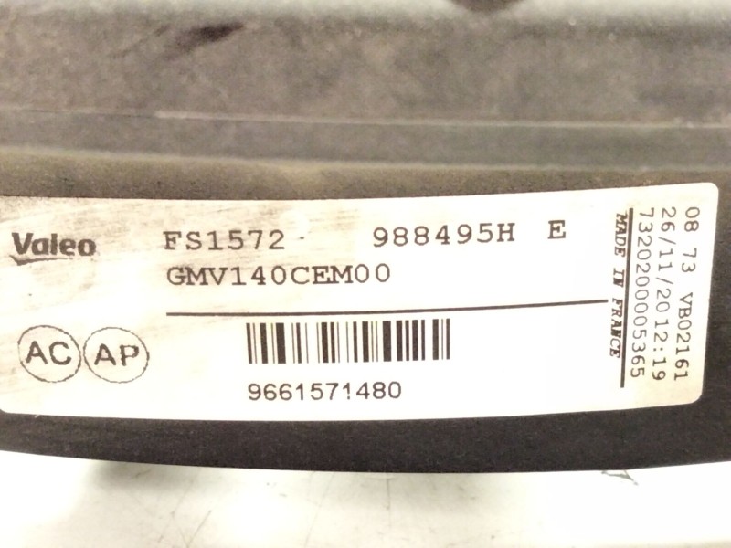 Recambio de electroventilador para peugeot 5008 (0u_, 0e_) 1.6 16v referencia OEM IAM   