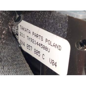 Recambio de cinturon seguridad trasero derecho para audi a1 (8xk) 1.0 tfsi referencia OEM IAM 8X4857805C  