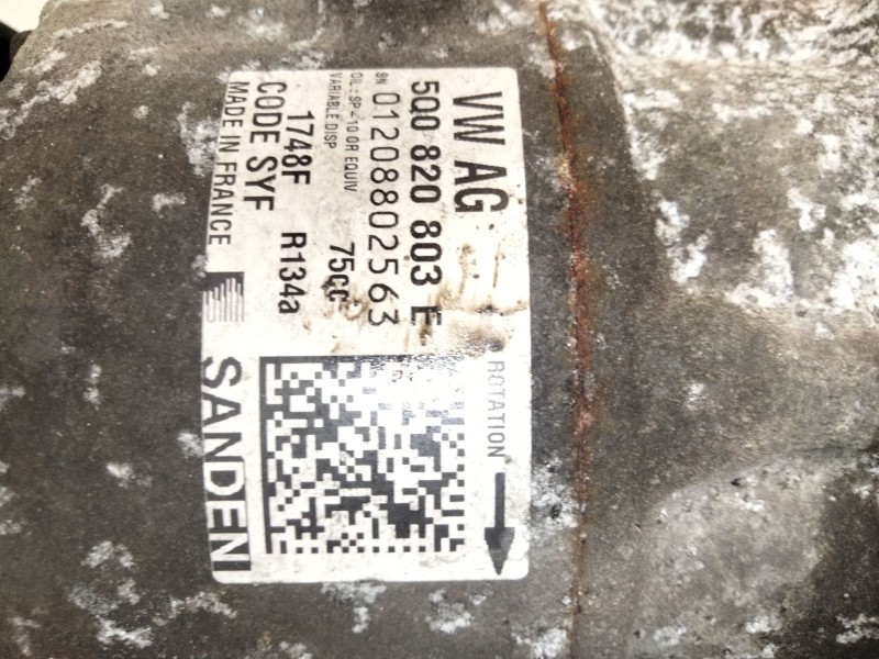 Recambio de compresor aire acondicionado para volkswagen passat b8 variant (3g5, cb5) 2.0 tdi 4motion referencia OEM IAM 5Q08208