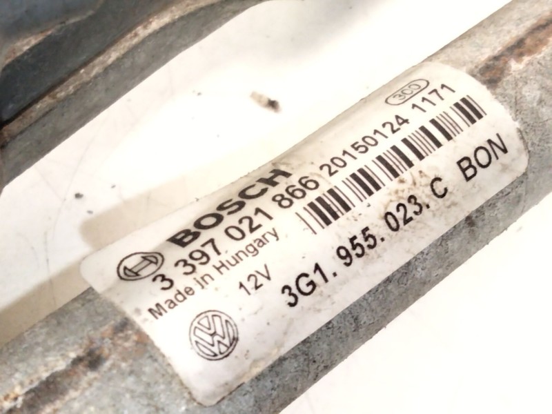 Recambio de motor limpia delantero para volkswagen passat b8 variant (3g5, cb5) 2.0 tdi 4motion referencia OEM IAM 3G1955023  