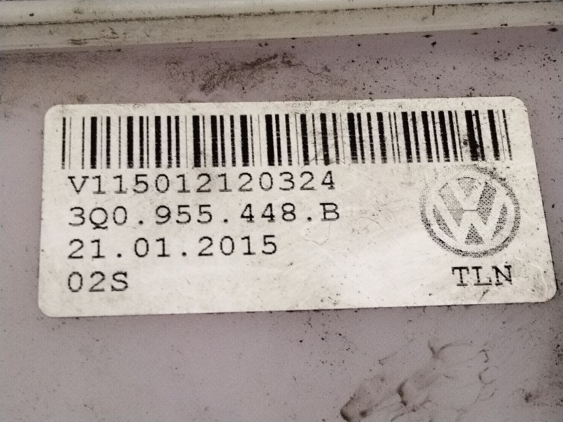 Recambio de deposito limpia para volkswagen passat b8 variant (3g5, cb5) 2.0 tdi 4motion referencia OEM IAM 3Q0955448  