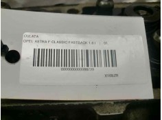 Recambio de culata para opel astra f berlina 1.6 referencia OEM IAM 16   2