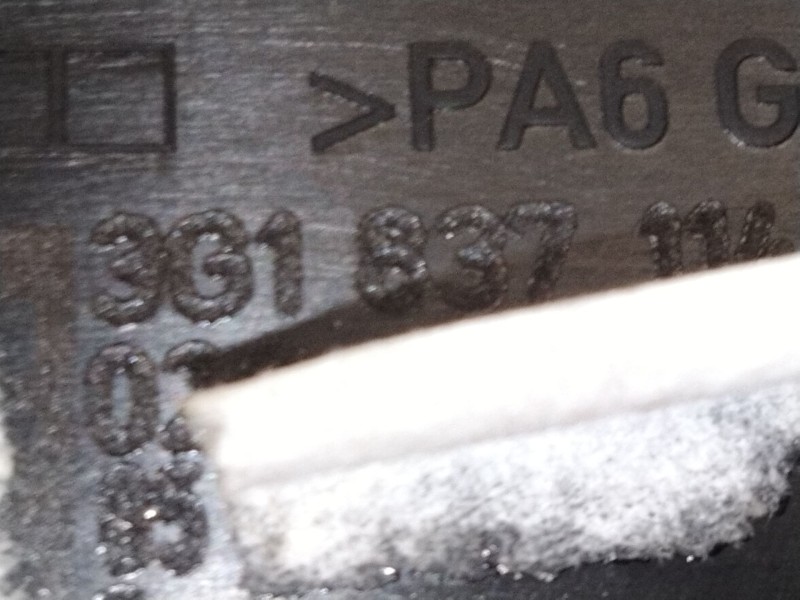 Recambio de maneta interior delantera derecha para volkswagen passat b8 variant (3g5, cb5) 2.0 tdi 4motion referencia OEM IAM 3G