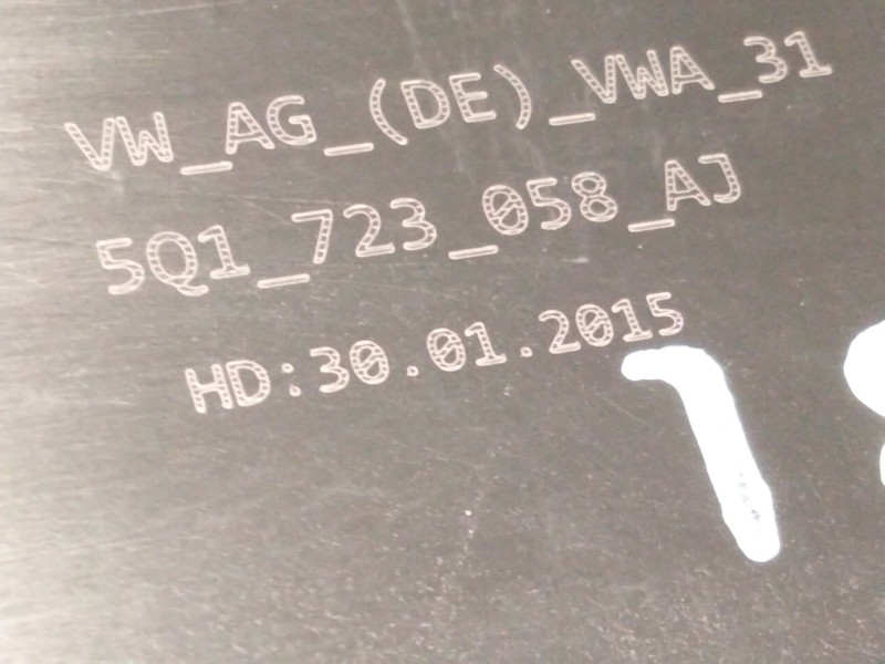 Recambio de pedal freno para volkswagen passat b8 variant (3g5, cb5) 2.0 tdi 4motion referencia OEM IAM 5Q1723058  