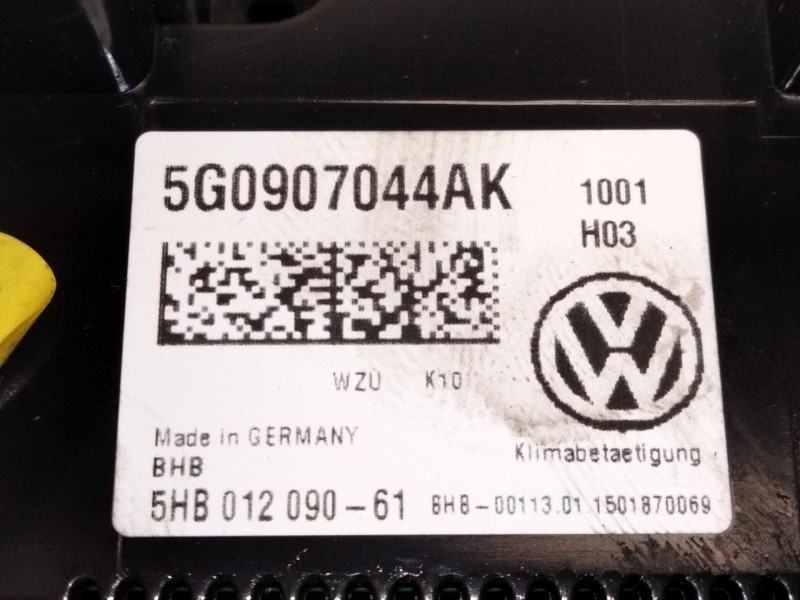 Recambio de mando calefaccion / aire acondicionado para volkswagen passat b8 variant (3g5, cb5) 2.0 tdi 4motion referencia OEM I