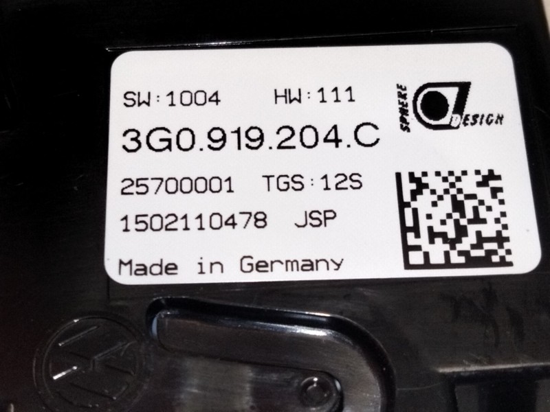 Recambio de reloj para volkswagen passat b8 variant (3g5, cb5) 2.0 tdi 4motion referencia OEM IAM 3G0919204  