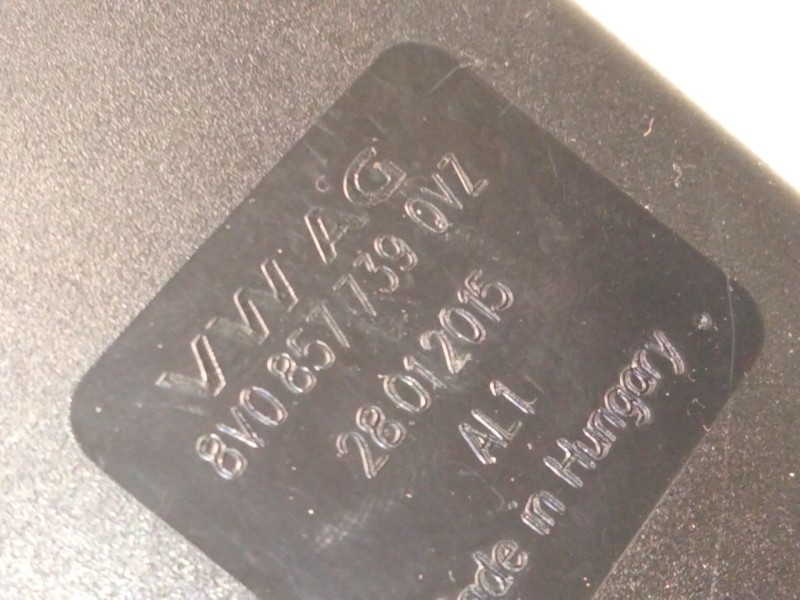 Recambio de enganche cinturon trasero central para volkswagen passat b8 variant (3g5, cb5) 2.0 tdi 4motion referencia OEM IAM 8V