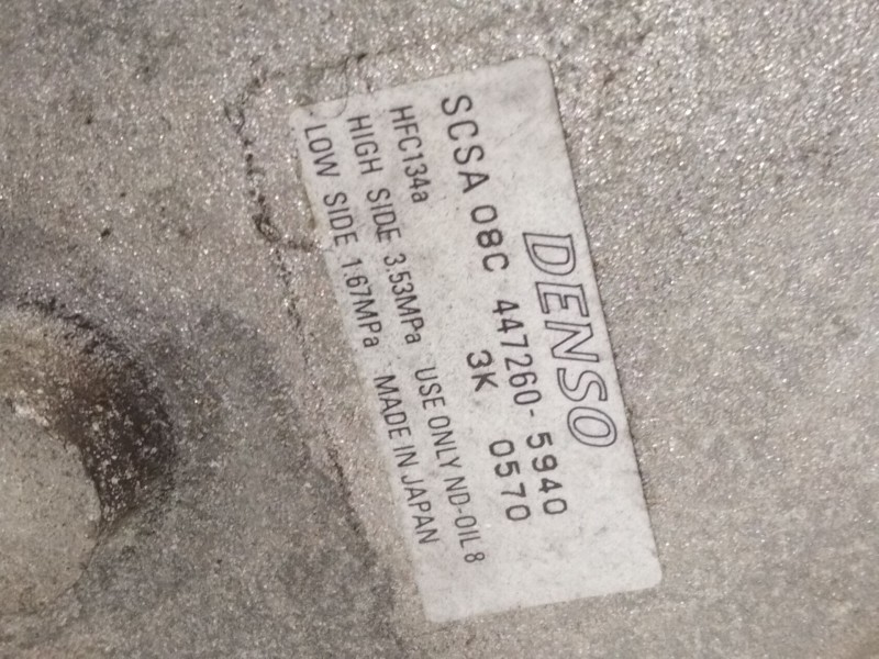 Recambio de compresor aire acondicionado para subaru legacy iv ranchera familiar (bp) 2.0 d awd (bpd) referencia OEM IAM   