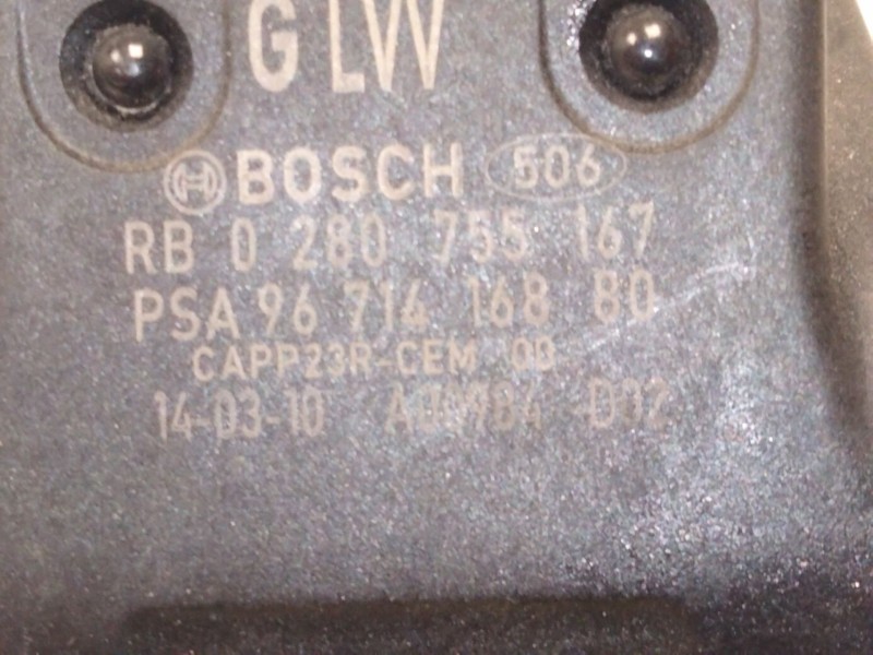 Recambio de pedal acelerador para peugeot 5008 (0u_, 0e_) 1.6 16v referencia OEM IAM 9671416880 0280755167 