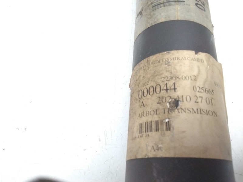 Recambio de cardan delantero para mercedes-benz clase c (w204) berlina c 220 cdi (204.008) referencia OEM IAM A2024102701  