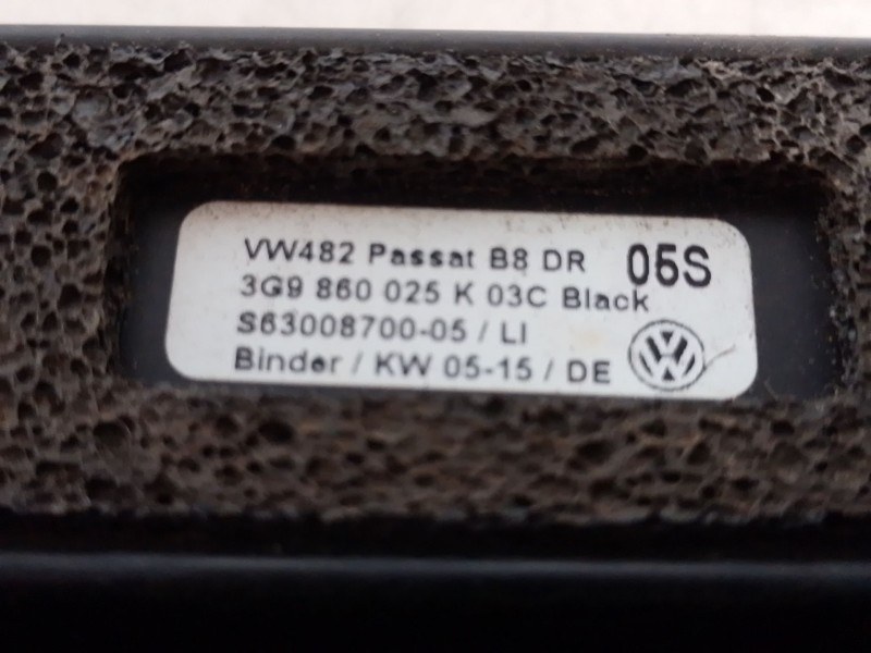 Recambio de barras techo para volkswagen passat b8 variant (3g5, cb5) 2.0 tdi 4motion referencia OEM IAM 3G9860026k 3G9860025K 