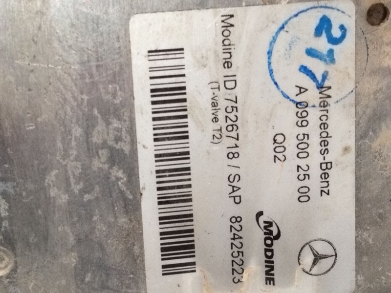 Recambio de enfriador aceite cambio para mercedes-benz clase c (w205) c 220 bluetec / d (205.002, 205.004) referencia OEM IAM A0