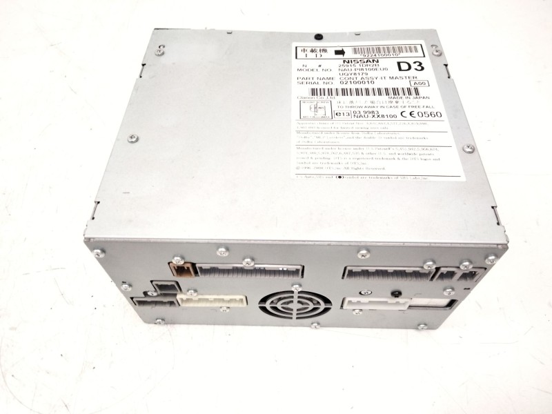Recambio de sistema audio / radio cd para infiniti ex 30d referencia OEM IAM 259151DR2B  