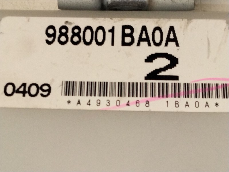 Recambio de modulo electronico para infiniti ex 30d referencia OEM IAM 98801BA0A  