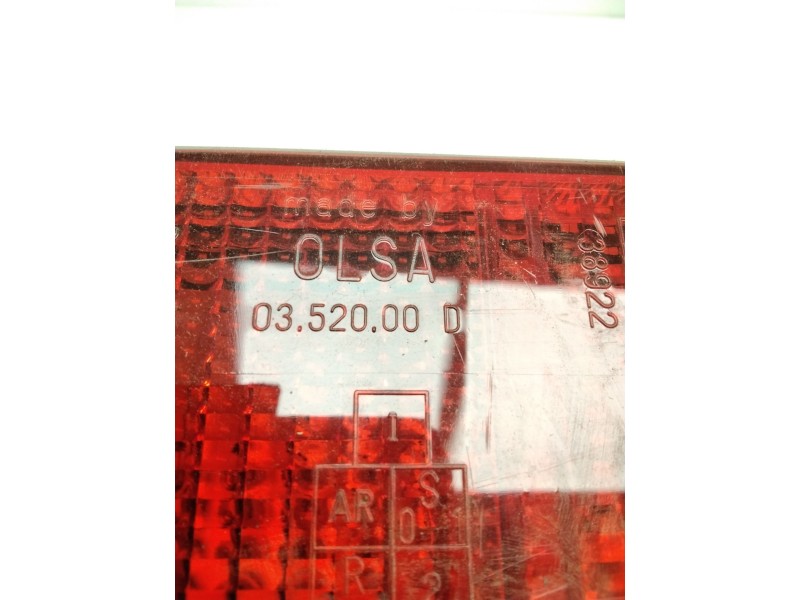 Recambio de piloto trasero derecho para iveco daily caja cerrada referencia OEM IAM 0352000D  50162