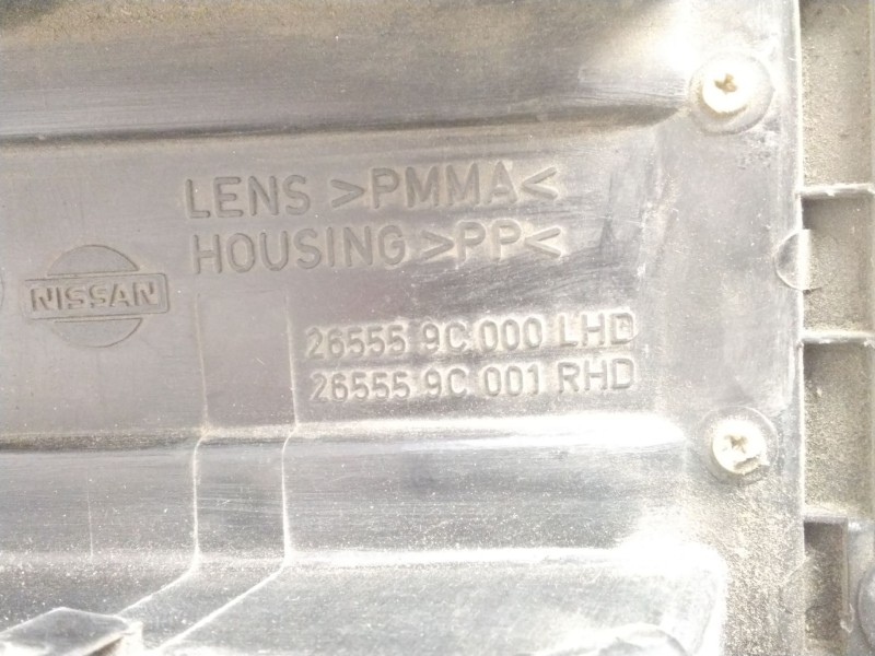 Recambio de piloto trasero derecho para nissan serena (c23m) referencia OEM IAM 265509C001  45145