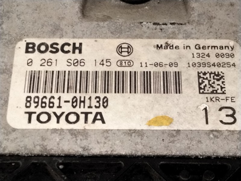 Recambio de centralita motor uce para toyota aygo (_b1_) 1.0 (kgb10_) referencia OEM IAM 896610H130 0261S06145 