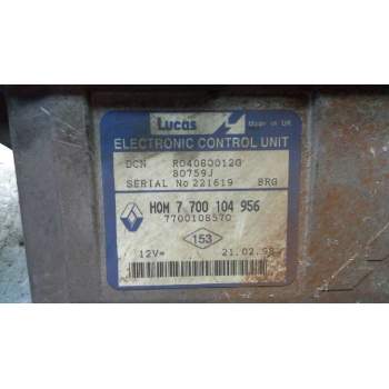 Recambio de centralita motor uce para renault kangoo (f/kc0) rt referencia OEM IAM R04080012G 7700104956 7700108570