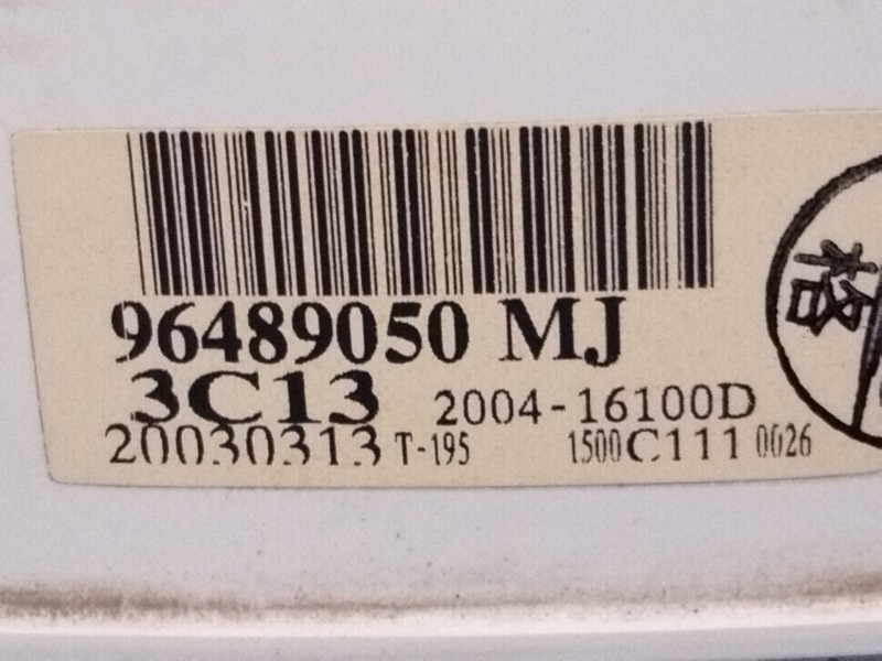 Recambio de cuadro instrumentos para daewoo lanos (klat) 1.5 referencia OEM IAM 96489050MJ  