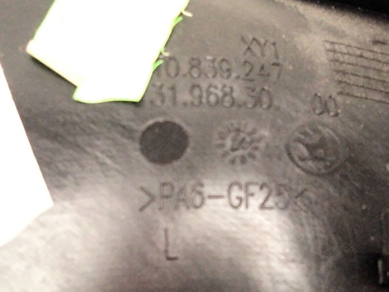 Recambio de maneta interior trasera izquierda para skoda superb ii (3t4) 1.8 tsi 4x4 referencia OEM IAM 3T0839247  