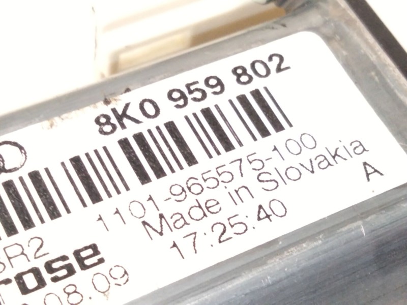 Recambio de motor elevalunas delantero derecho para skoda superb ii (3t4) 1.8 tsi 4x4 referencia OEM IAM 8K0959802  