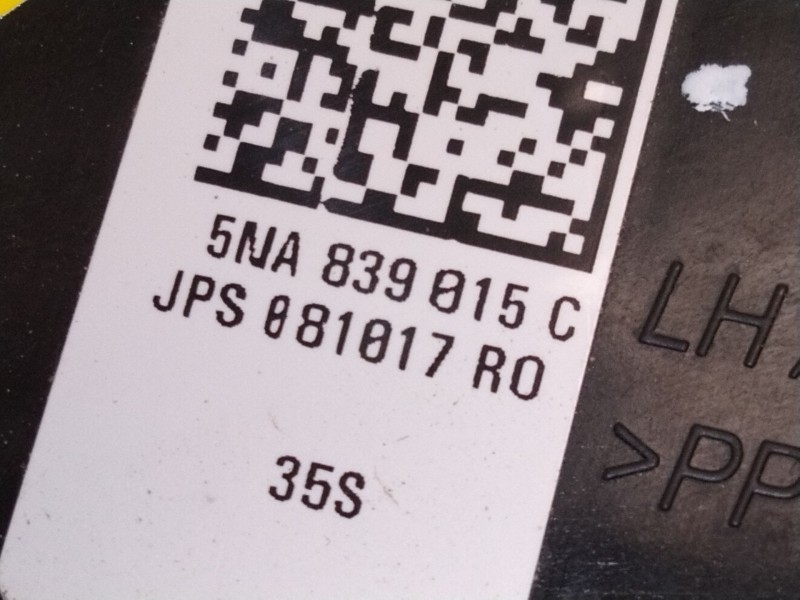Recambio de cerradura puerta trasera izquierda para volkswagen tiguan (5n_) 2.0 tdi 4motion referencia OEM IAM 5NA839015  