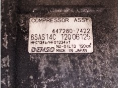 Recambio de compresor aire acondicionado para mercedes-benz clase a (w176) a 180 (176.042) referencia OEM IAM 4472807422   2