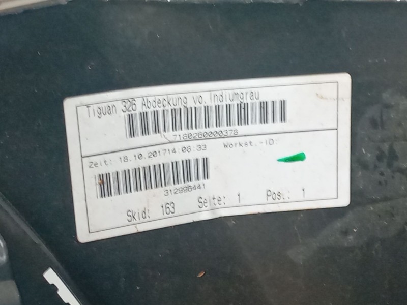 Recambio de paragolpes delantero para volkswagen tiguan (5n_) 2.0 tdi 4motion referencia OEM IAM 5NA807221  