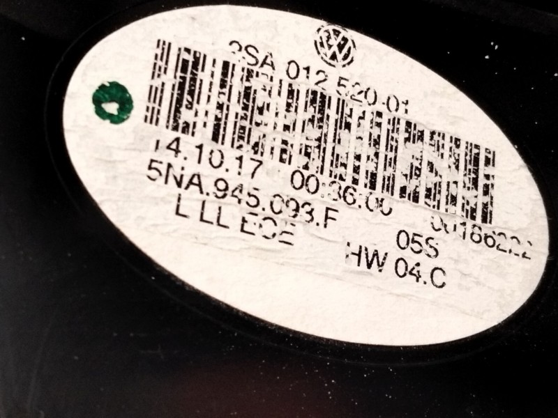 Recambio de piloto trasero izquierdo porton para volkswagen tiguan (5n_) 2.0 tdi 4motion referencia OEM IAM 5NA945093  