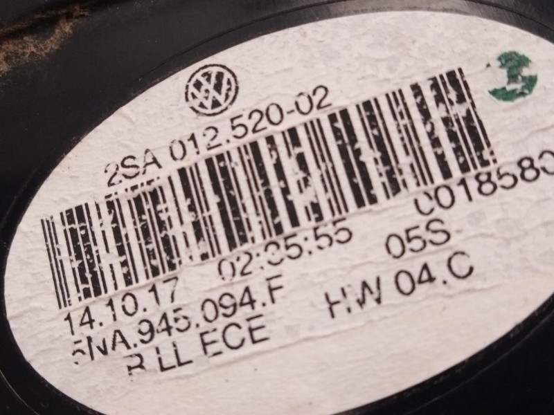 Recambio de piloto trasero derecho porton para volkswagen tiguan (5n_) 2.0 tdi 4motion referencia OEM IAM 5NA945094G  