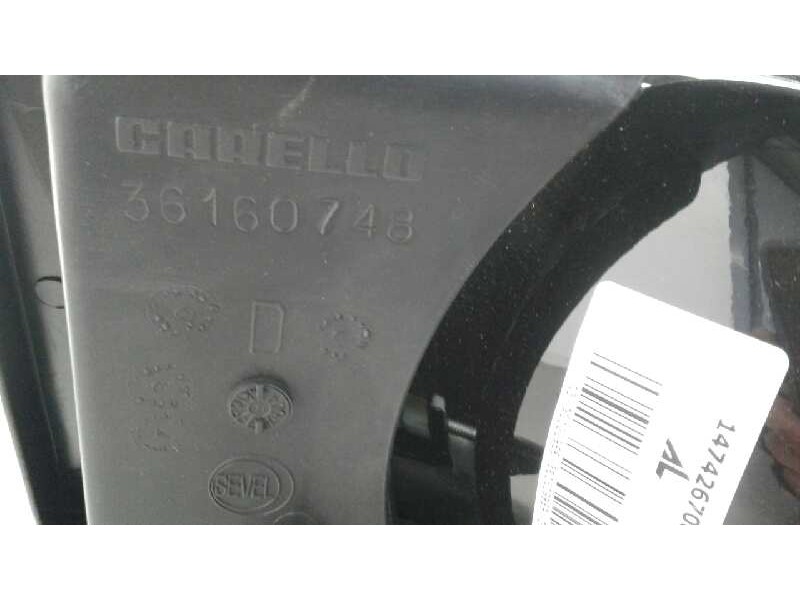 Recambio de faro derecho para peugeot expert kombi 1.9 turbodiesel referencia OEM IAM 1474267080 6205AK 06D0T1