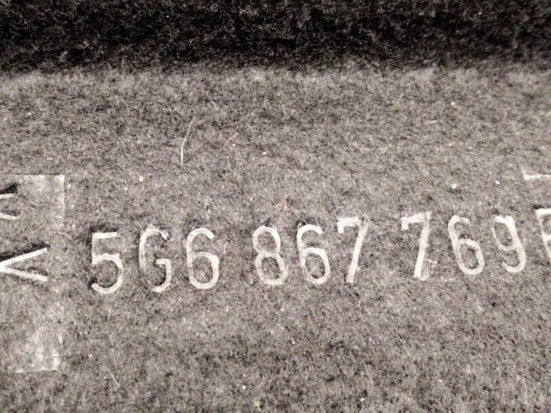 Recambio de bandeja trasera para volkswagen golf vii (5g1, bq1, be1, be2) 2.0 tdi referencia OEM IAM 5G6867769  