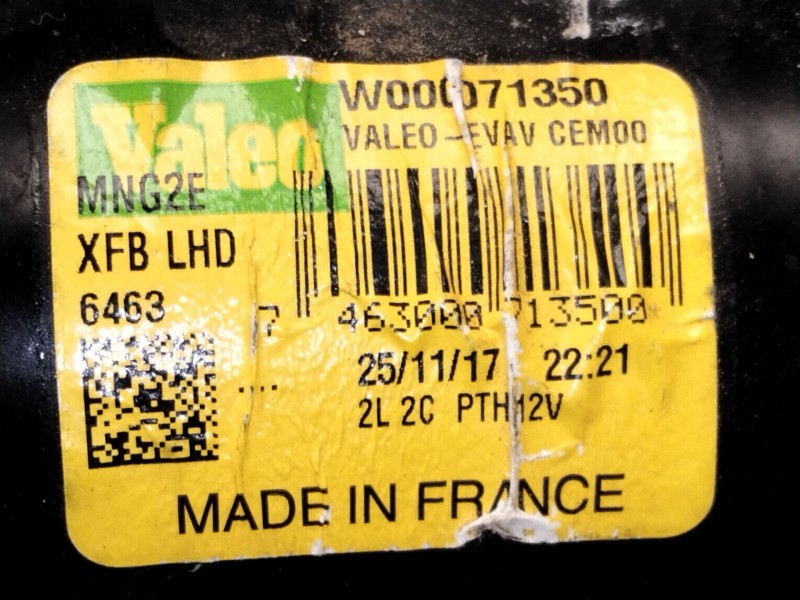 Recambio de motor limpia delantero para renault megane iv sport tourer (k9a/m/n_) 1.2 tce 130 (k9mr) referencia OEM IAM 28800597