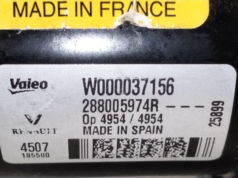 Recambio de motor limpia delantero para renault megane iv sport tourer (k9a/m/n_) 1.2 tce 130 (k9mr) referencia OEM IAM 28800597