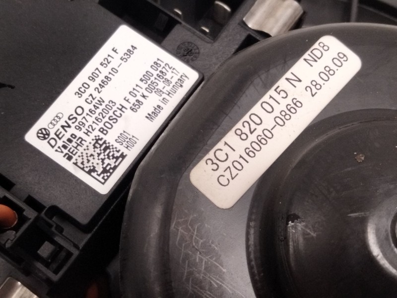 Recambio de motor calefaccion para skoda superb ii (3t4) 1.8 tsi 4x4 referencia OEM IAM 3C1820015  